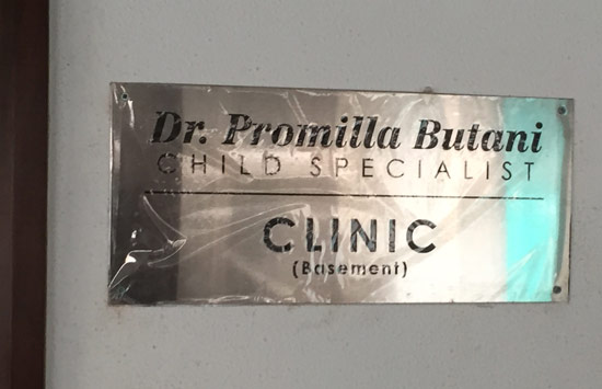 Dr.Promilla Butani Child Specialist Clinic